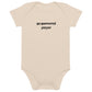 An Answered Prayer Organic Cotton Baby Onesie