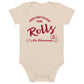 Homemade Rolls Organic Cotton Baby Bodysuit