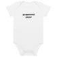 An Answered Prayer Organic Cotton Baby Onesie