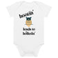 Hootin Leads to Hollerin Organic Cotton Baby Onesie