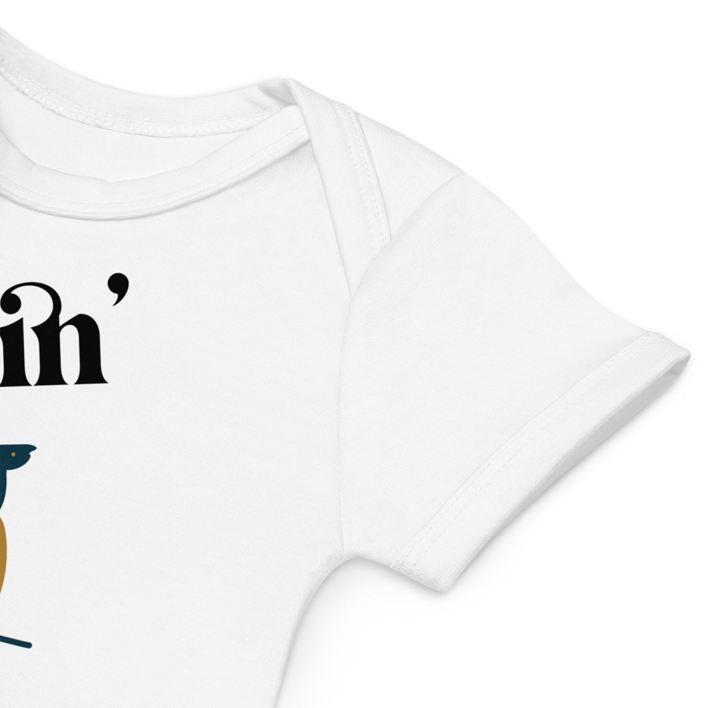 Hootin Leads to Hollerin Organic Cotton Baby Onesie