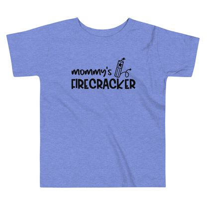 Mommy's Firecracker Toddler Tee