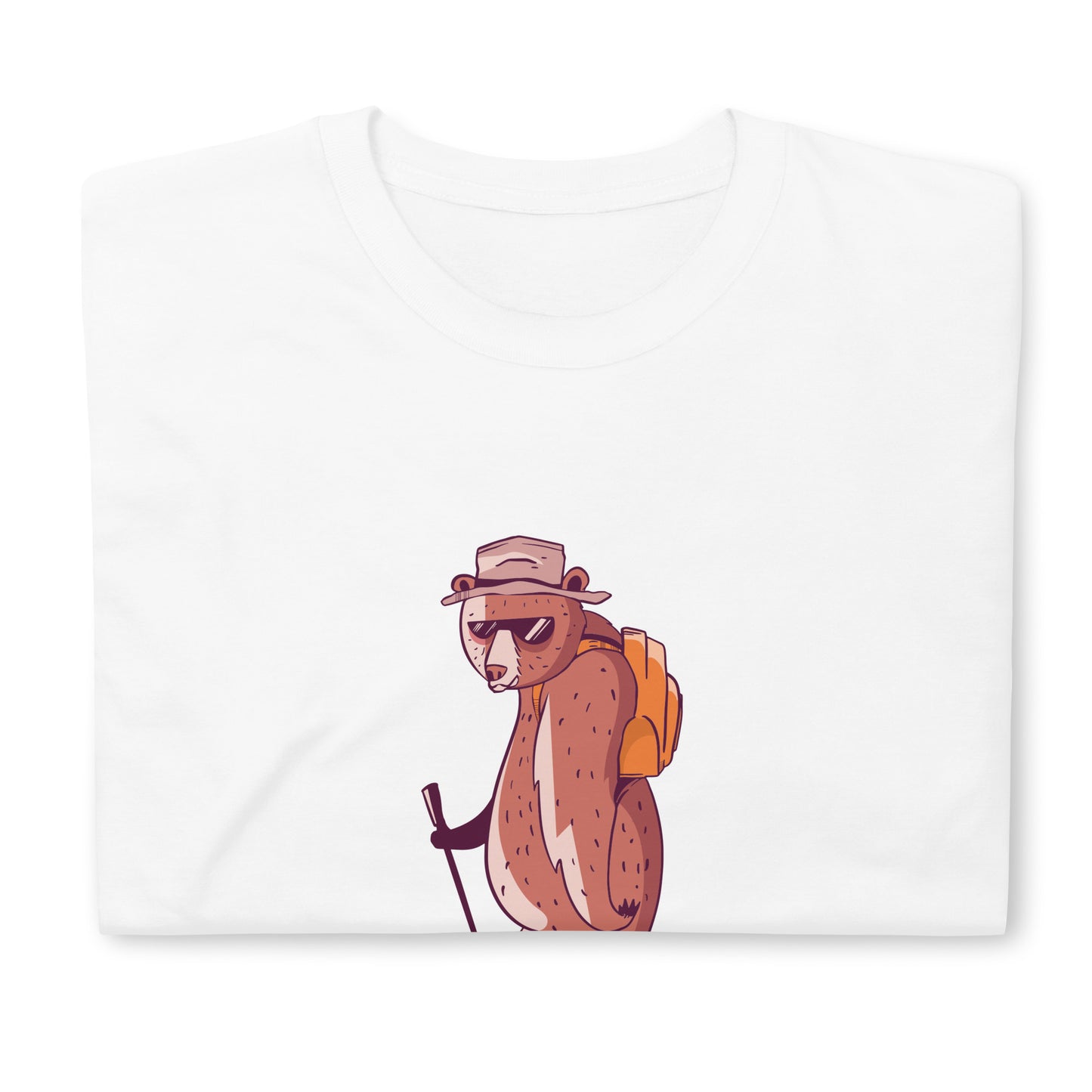 Wild Bear Tee in White