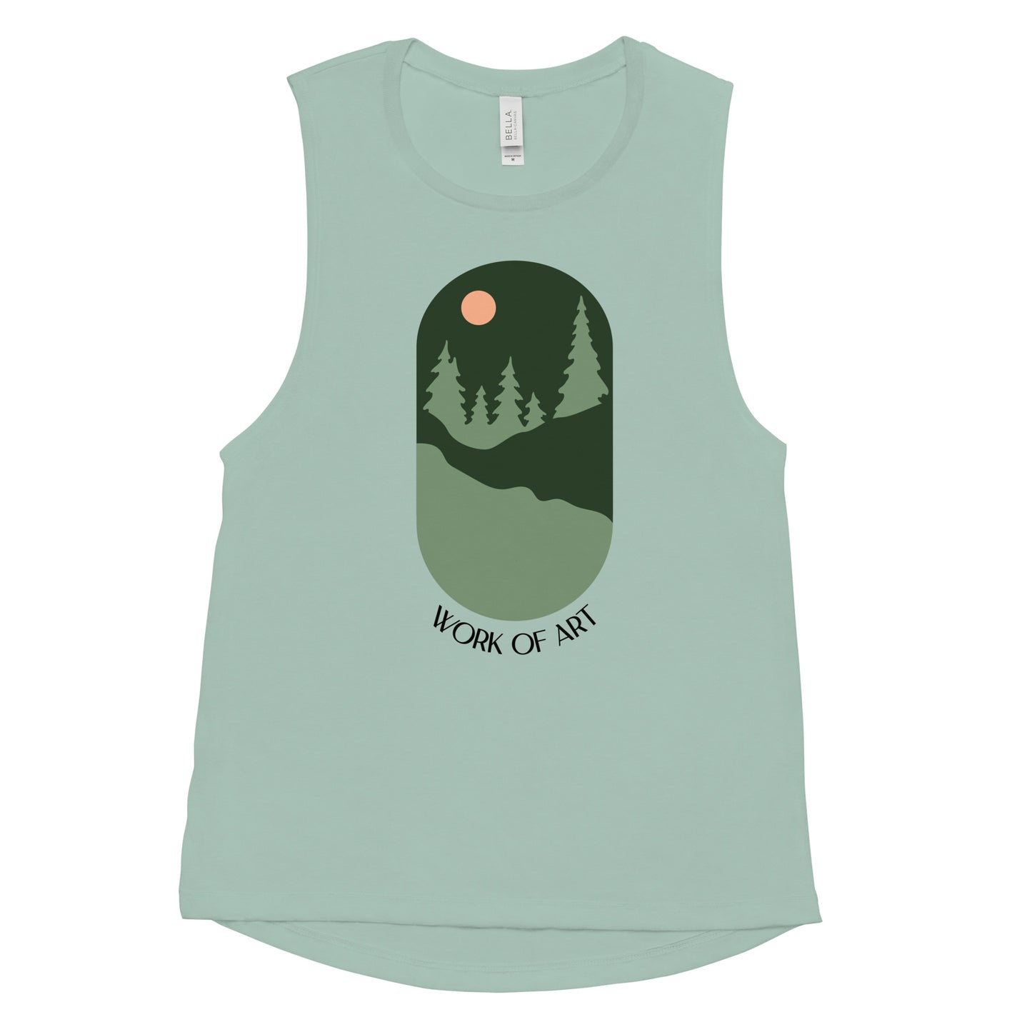 Work of Art Ladies’ Muscle Tank