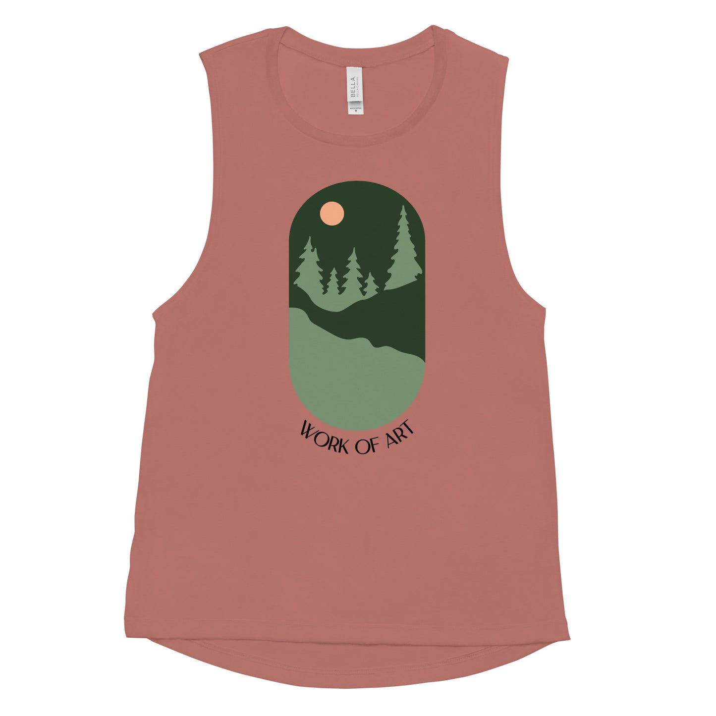 Work of Art Ladies’ Muscle Tank