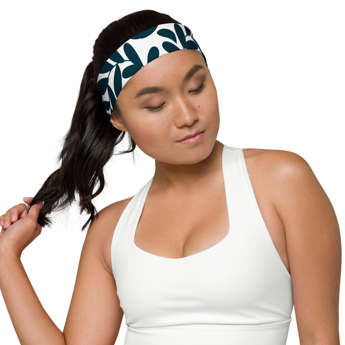 Leafy All Over Print Headband