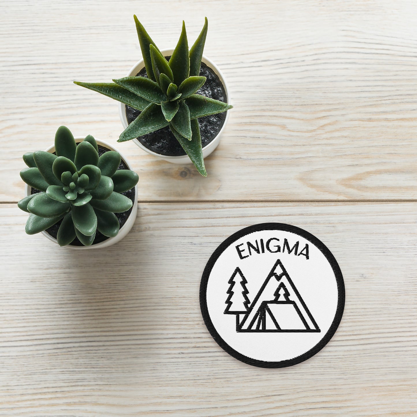 ETC Camping Embroidered Patch