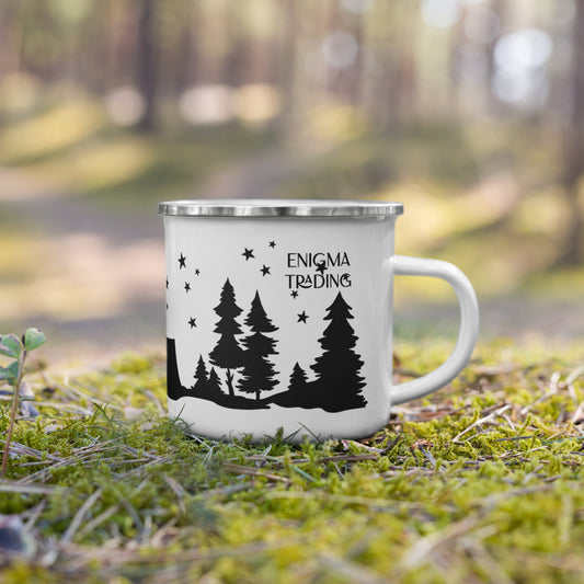 Small Enamel Camper Coffee Mug