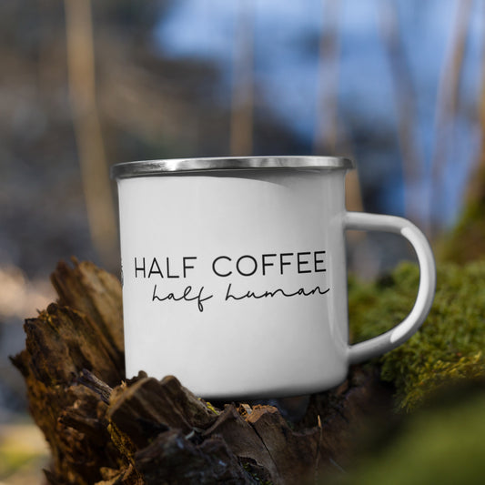 Half Coffee Half Human Mug