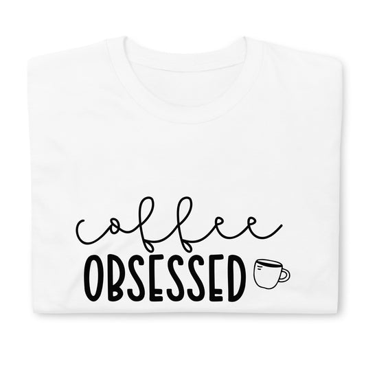 Coffee Obsessed Tee in White